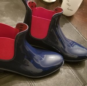 Ralph Lauren rain boots.